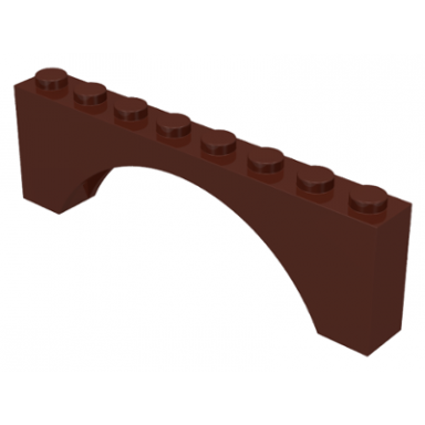 brown arch 1 x 8 x 2