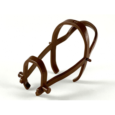 brown scala horse bridle headstall