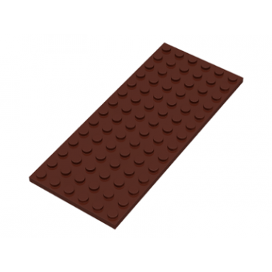 brown plate 6 x 14