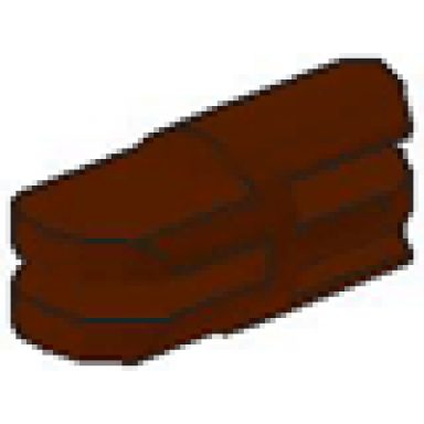 brown arm piece straight with 2 and 3 fingers