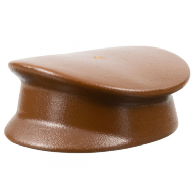 brown minifigure headgear hat police