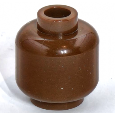 brown minifigure head plain