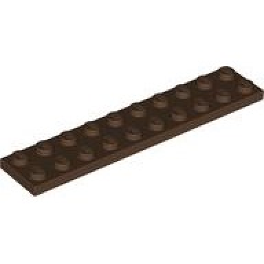 brown plate 2 x 10