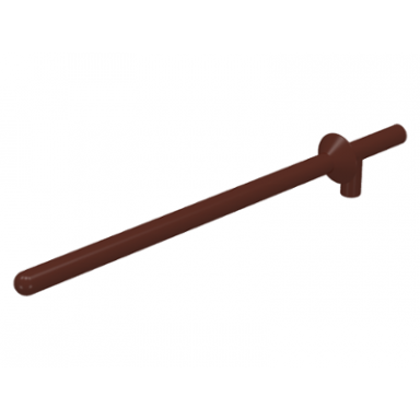 brown minifigure weapon lance