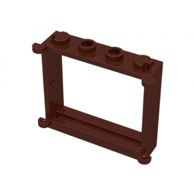 brown window 1 x 4 x 3