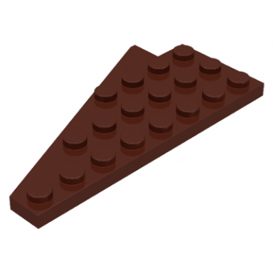 brown wedge plate 8 x 4 wing right