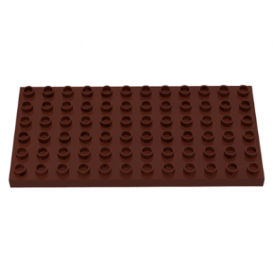 brown duplo plate 6 x 12