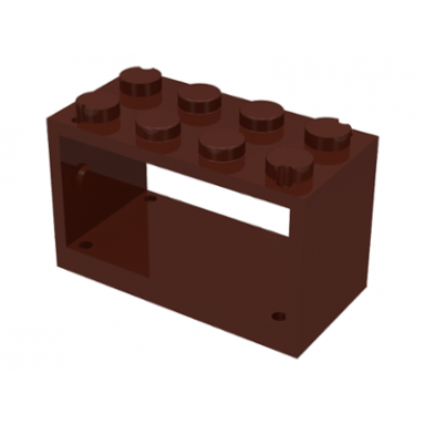 brown string reel 2 x 4 x 2 holder