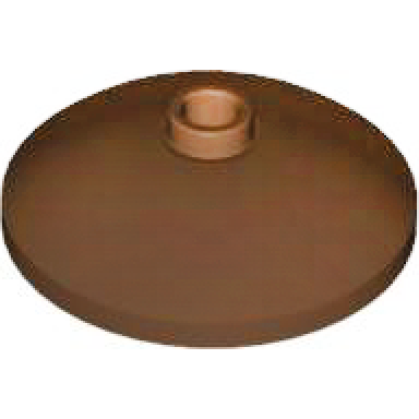 brown dish 3 x 3 inverted radar