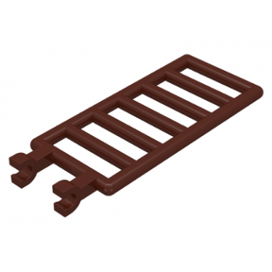brown bar 7 x 3 with 2 open u clips ladder