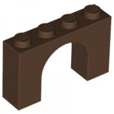 brown arch 1 x 4 x 2
