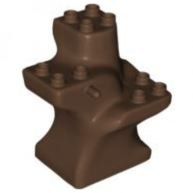 brown duplo plant tree trunk segment base