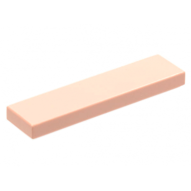 light salmon tile 1 x 4