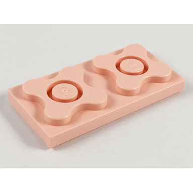 light salmon scala plate 2 x 4