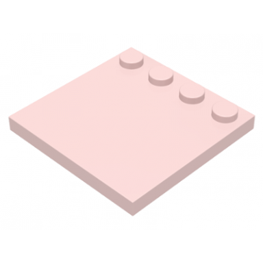 light salmon tile modified 4 x 4 with studs on edge