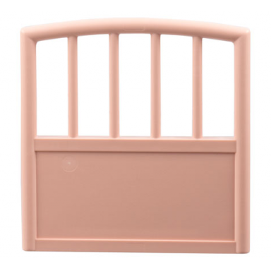 light salmon scala baby crib footboard 1 x 7 x 6
