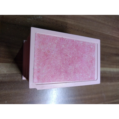 light salmon scala dresser without top with pink ornament pattern on both sides stickers - set 3202