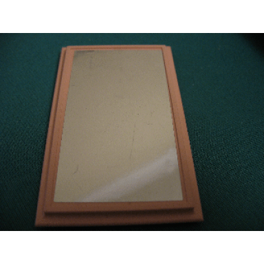 light salmon scala wall panel 6 x 10 with mirror pattern sticker - sets 3119 3200 3242