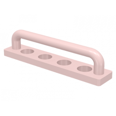 light salmon scala towel bar 1 x 5
