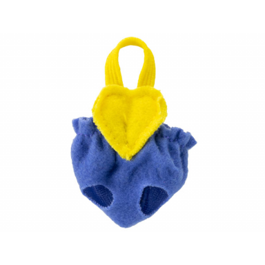 violet scala clothes baby romper with yellow top