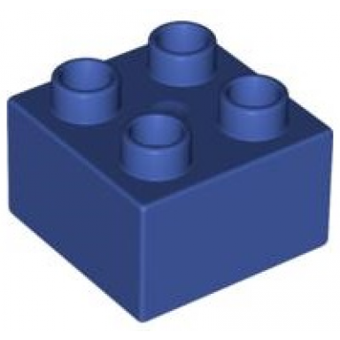 violet duplo brick 2 x 2