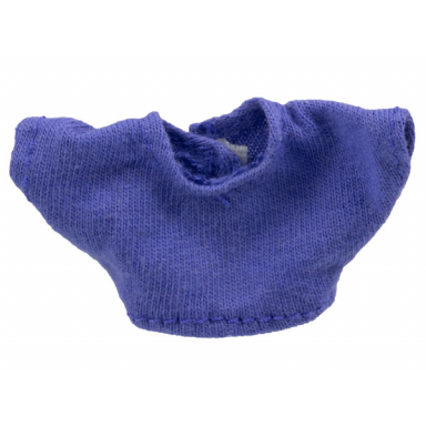 medium violet scala clothes female crop top with short sleeves