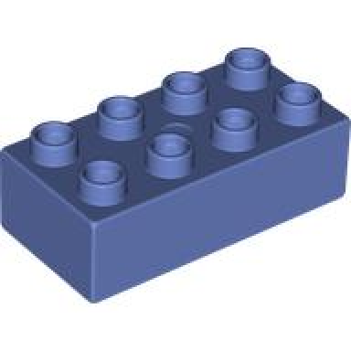 medium violet duplo brick 2 x 4