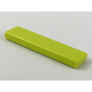 medium lime tile 1 x 4