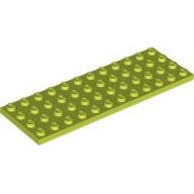 medium lime plate 4 x 12