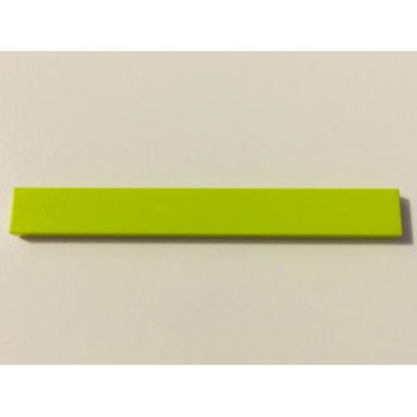 medium lime tile 1 x 8