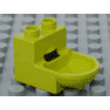 medium lime duplo furniture toilet