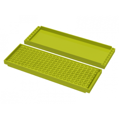 medium lime scala bed 24 x 8