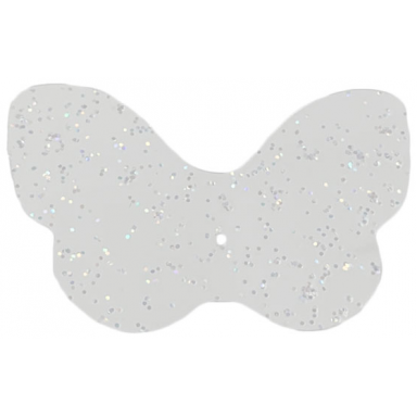 glitter trans-clear belville fairy wings plastic film