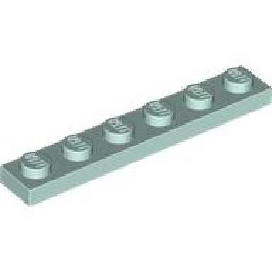 aqua plate 1 x 6