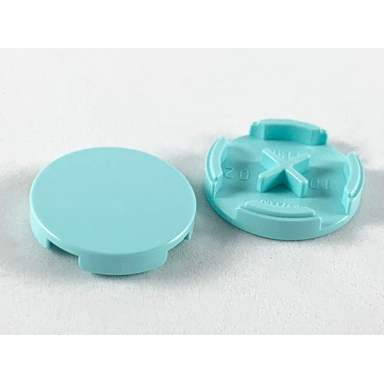 aqua tile round 2 x 2