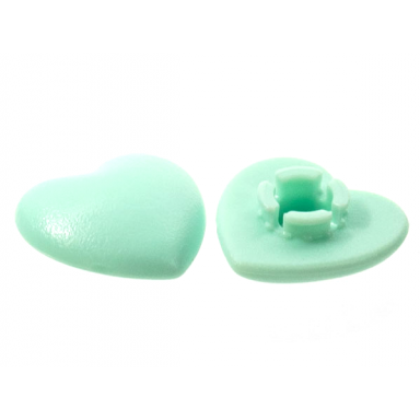 aqua clikits icon heart 2 x 2 small with pin frosted solid and transparent colors