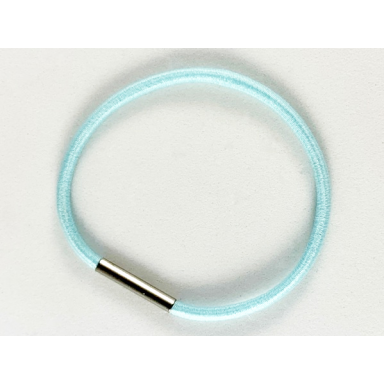 aqua clikits hair accessory elastic tie 6 x 6 with 13mm metal band