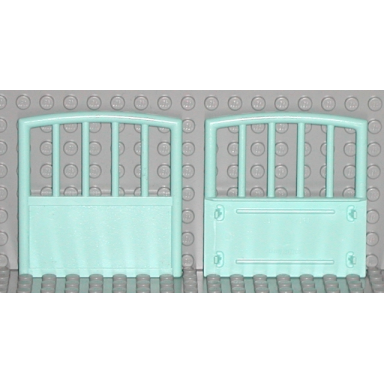 aqua scala baby crib footboard 1 x 7 x 6