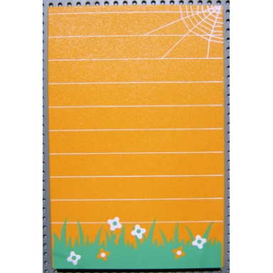 aqua scala wall vertical grooved 18 x 2 x 22 2 3 with medium green white orange with grass pattern