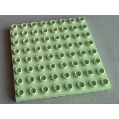 light lime duplo plate 8 x 8