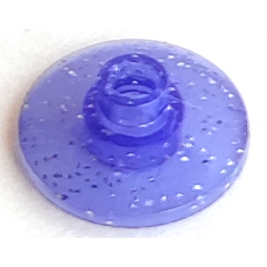 glitter trans-purple dish 2 x 2 inverted radar