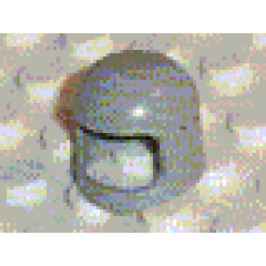 light gray minifigure headgear helmet space town with thin chin strap undetermined type