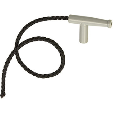 light gray minifigure utensil hose nozzle simple with 13l black string