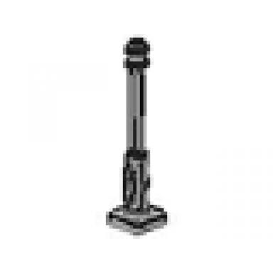 light gray support 2 x 2 x 7 lamp post 6 base flutes
