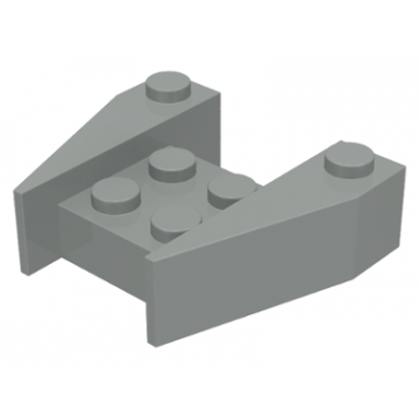 light gray wedge 3 1 2 x 4 without stud notches