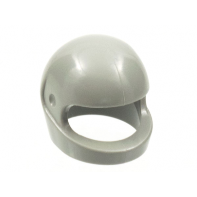 light gray minifigure headgear helmet motorcycle standard