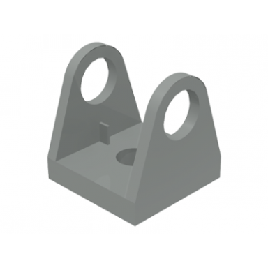 light gray string reel 2 x 2 holder