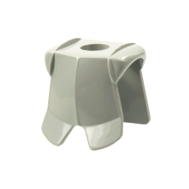 light gray minifigure armor breastplate with leg protection