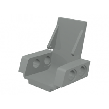light gray technic seat 3 x 2 base
