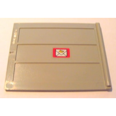 door sliding - type 2 with mail envelope pattern model right side inner sticker - set 4564